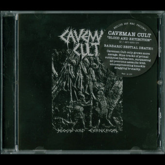 CAVEMAN CULT Blood and Extinction [CD]