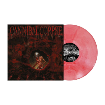 CANNIBAL CORPSE Torture LP CLEAR BLOOD RED MARBLED [VINYL 12"]