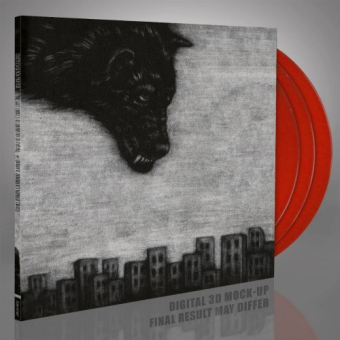 CRIPPLED BLACK PHOENIX The Wolf Changes Its Fur But Not Its Nature 3LP RED [VINYL 12'']