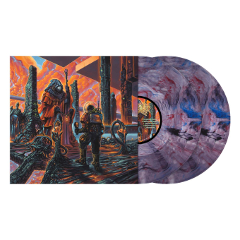 CRYPTIC SHIFT Overspace & Supertime 2LP ANCIENT STORM SWIRL , PRE-ORDER [VINYL 12"]