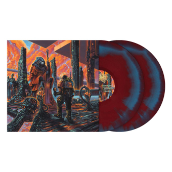 CRYPTIC SHIFT Overspace & Supertime 2LP HYPER SOLSTICE-BLUE PURPLE MERGED [VINYL 12"]