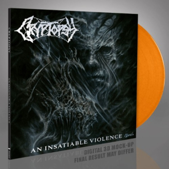 CRYPTOPSY An Insatiable Violence LP ORANGE [VINYL 12"]