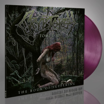 CRYPTOPSY The Book Of Suffering - Tome I + II LP VIOLET [VINYL 12"]
