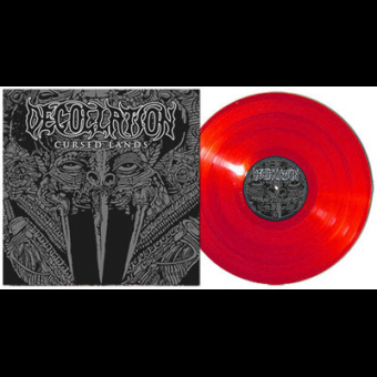 DECOLLATION Cursed Lands LP RED [VINYL 12"]