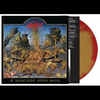 CIANIDE A Descent into Hell LP red / gold marble [VINYL 12"]