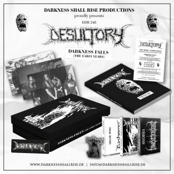 DESULTORY Darkness Falls (The Early Years) 3-Tape Box , PRE-ORDER [MC]