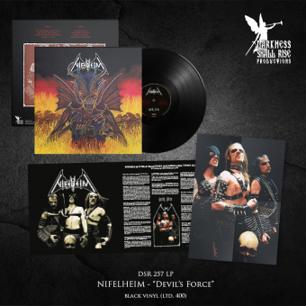 NIFELHEIM Devil’s Force LP BLACK , PRE-ORDER [VINYL 12"]