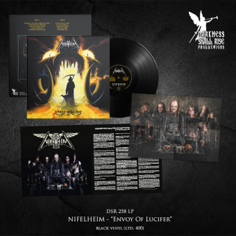 NIFELHEIM Envoy Of Lucifer LP BLACK , PRE-ORDER [VINYL 12"]