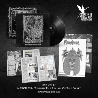 MERCILESS Behind The Realms Of The Dark LP BLACK , PRE-ORDER [VINYL 12"]