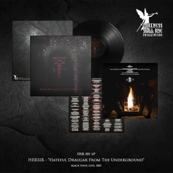 HERSIR Hateful Draugar From The Underground LP BLACK , PRE-ORDER [VINYL 12"]