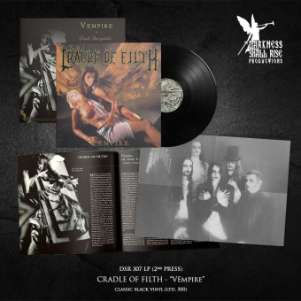 CRADLE OF FILTH V Empire, Or Dark Faerytales In Phallustein LP BLACK (2nd pressing) , PRE-ORDER [VINYL 12"]