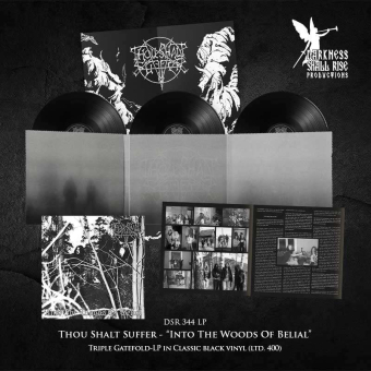 THOU SHALT SUFFER Into The Woods of Belial 3LP BLACK , PRE-ORDER [VINYL 12"]