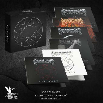 DISSECTION Reinkaos 20th anniversary 6-CD DIGIPAK BOX , PRE-ORDER [CD]