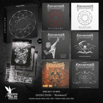 DISSECTION Reinkaos 20th anniversary 7-LP Box BLACK , PRE-ORDER [VINYL 12"]
