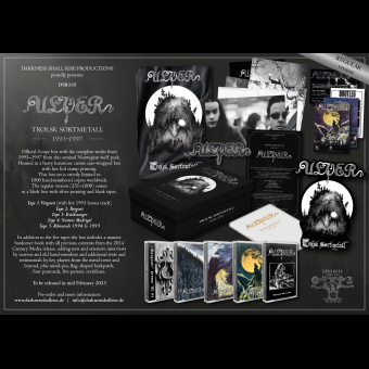 ULVER Trolsk Sortmetall 1993–1997 – 5-Tape Box – Regular Version [MC]