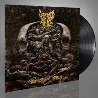 DEFEATED SANITY Chronicles of Lunacy LP BLACK [VINYL 12"]