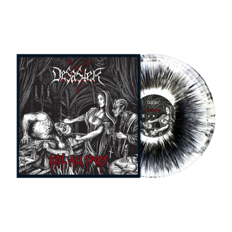DESASTER Kill All Idols LP WHITE/BLACK BLACKDUST , PRE-ORDER [VINYL 12"]