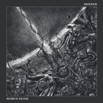 EXECRATION Return To The Void (GREEN POT MARBLED) [VINYL 12"]
