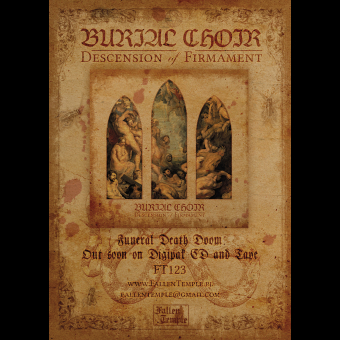 BURIAL CHOIR Descension of Firmament (digipack) [CD]