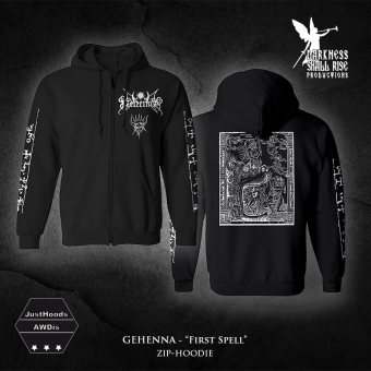 GEHENNA First Spell ZIPPED HOODIE SIZE M , PRE-ORDER