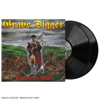 GRAVE DIGGER Tunes of war 2LP BLACK [VINYL 12"]