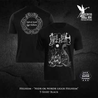 HELHEIM Nidr ok Nordr liggr Helheim SHIRT SIZE XXL , PRE-ORDER