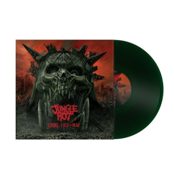 JUNGLE ROT Cruel Face Of War LP JUNGLE GREEN , PRE-ORDER [VINYL 12"]