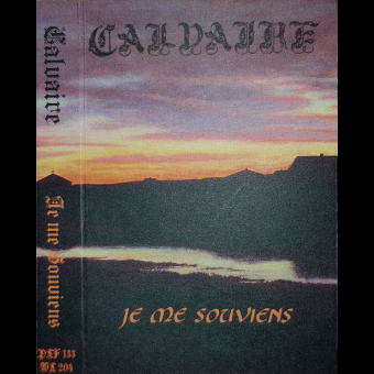 CALVAIRE Je Me Souviens (GOLD TAPE) [MC]