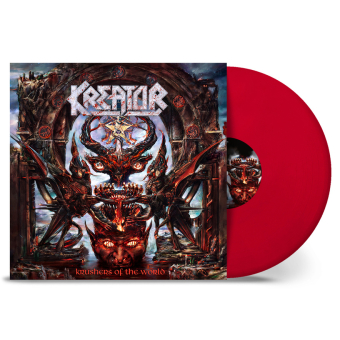 KREATOR Krushers Of The World LP RED , PRE-ORDER [VINYL 12"]