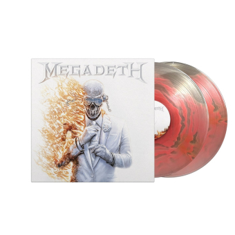 MEGADETH Megadeth 2LP CRYSTAL RED ORGANZA INDIE , PRE-ORDER [VINYL 12"]
