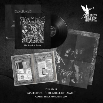 MALFEITOR The Smell of Death LP BLACK , PRE-ORDER [VINYL 12"]