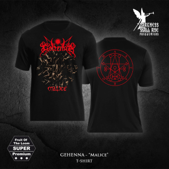 GEHENNA Malice SHIRT SIZE XL , PRE-ORDER