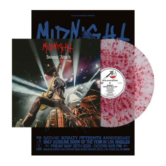 MIDNIGHT Satanic Attack Live! LP SPLATTER , PRE-ORDER [VINYL 12"]