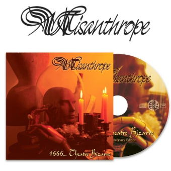 MISANTHROPE 1666… Theatre Bizarre DIGIPAK [CD]