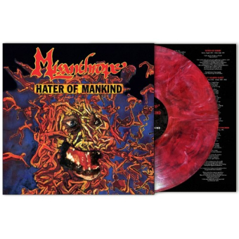 MISANTHROPE Hater Of Mankind LP BLOOD RED MARBLED , PRE-ORDER [VINYL 12"]