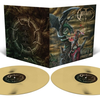 OBITUARY Darkest Day 2LP TRANSLUCENT GOLD , PRE-ORDER [VINYL 12"]
