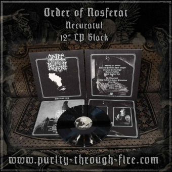 ORDER OF NOSFERAT Necuratul LP BLACK WAX [VINYL 12'']