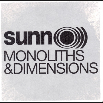 SUNN O))) Monoliths & Dimensions [CD]