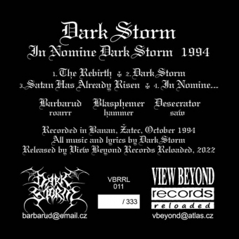 DARK STORM In Nomine Dark Storm 3