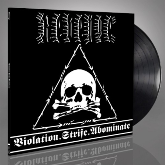 REVENGE Violation.Strife.Abominate LP BLACK [VINYL 12"]