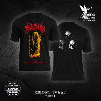 GEHENNA Seen Through The Veils Of Darkness SHIRT SIZE L , PRE-ORDER