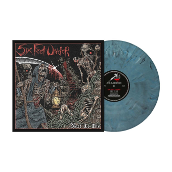 SIX FEET UNDER Next To Die LP BLUE GREY MARBLED [VINYL 12"]