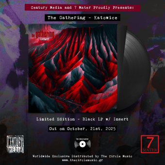 THE GATHERING Katowice LP BLACK , PRE-ORDER [VINYL 12"]