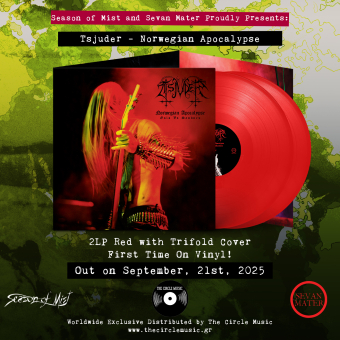 TSJUDER Norwegian Apocalypse – Limited Double Red Vinyl in Luxurious Triple Gatefold , PRE-ORDER [VINYL 12"]