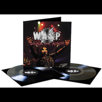 W.A.S.P. Double Live Assassins 2LP BLACK [VINYL 12"]