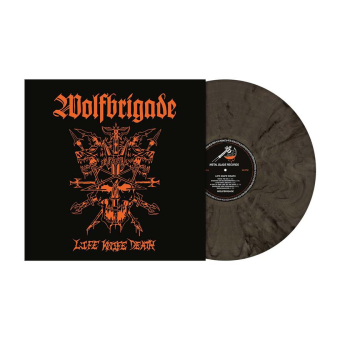WOLFBRIGADE Life Knife Death LP DARK GREY MARBLED [VINYL 12"]