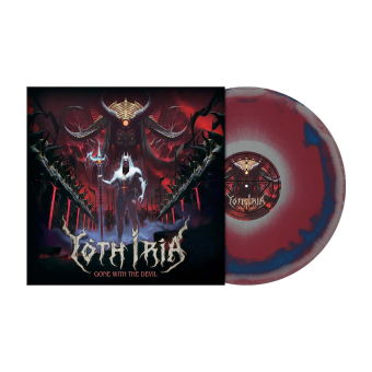 YOTH IRIA Gone with the Devil LP OXBLOOD BLUE SILVER MERGED , PRE-ORDER [VINYL 12"]