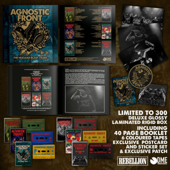 AGNOSTIC FRONT The Nuclear Blast Years 6x TAPE BOX [MC]