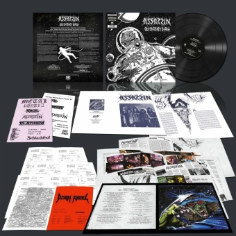 ASSASSIN Outer Space Death LP BLACK , PRE-ORDER [VINYL 12"]