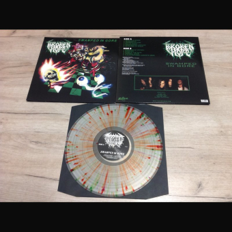 BROKEN HOPE  Swamped In Gore LP , SPLATTER [VINYL 12"]